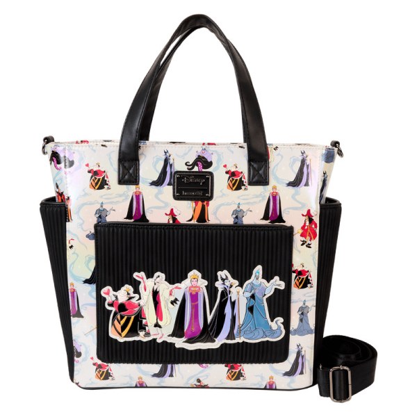 Convertible Sac à dos & Tote Bag irisé Villains - DISNEY LOUNGEFLY