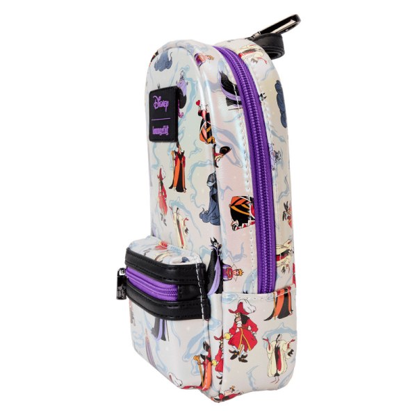 Trousse mini-sac à dos irisé Villains - DISNEY LOUNGEFLY