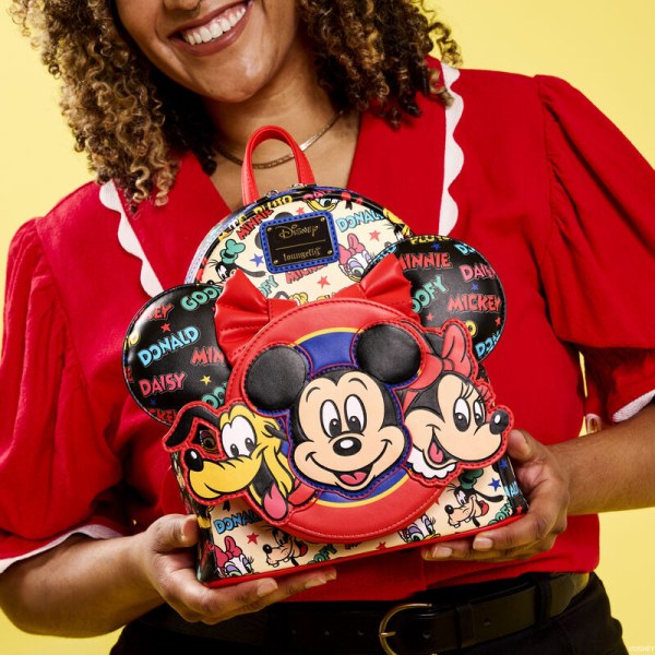 Mini sac à dos avec serre-tête à oreilles Mickey & Friends - DISNEY LOUNGEFLY