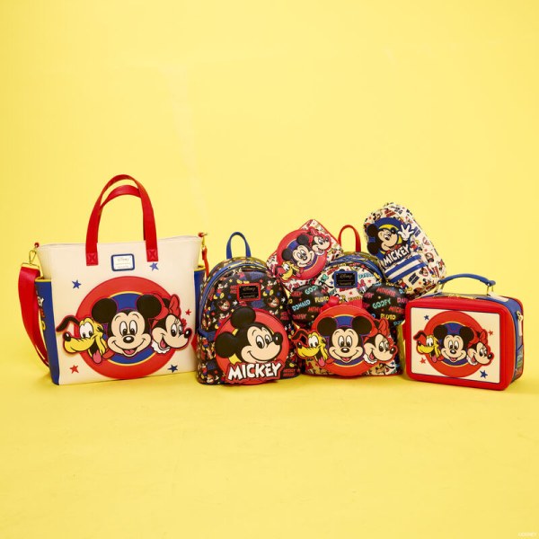 Mini sac à dos avec serre-tête à oreilles Mickey & Friends - DISNEY LOUNGEFLY