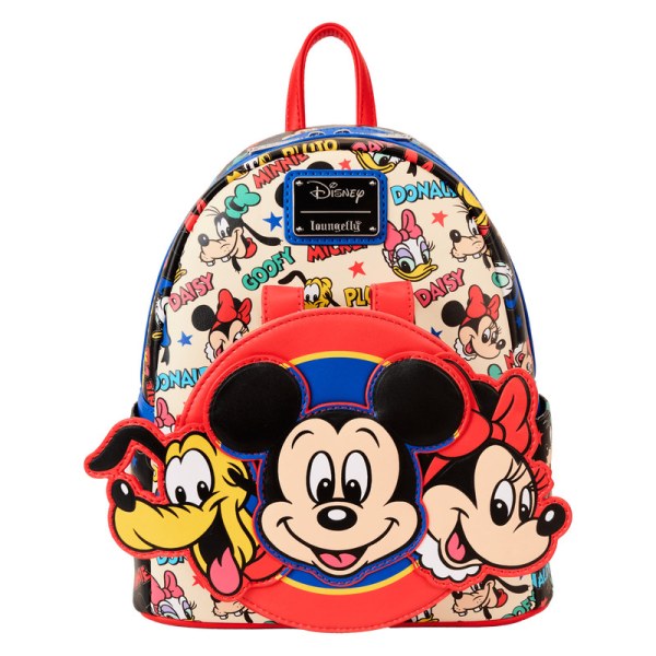 Mini sac à dos avec serre-tête à oreilles Mickey & Friends - DISNEY LOUNGEFLY