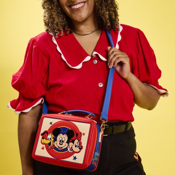 Sac à bandoulière boîte à lunch Mickey & Friends - DISNEY LOUNGEFLY