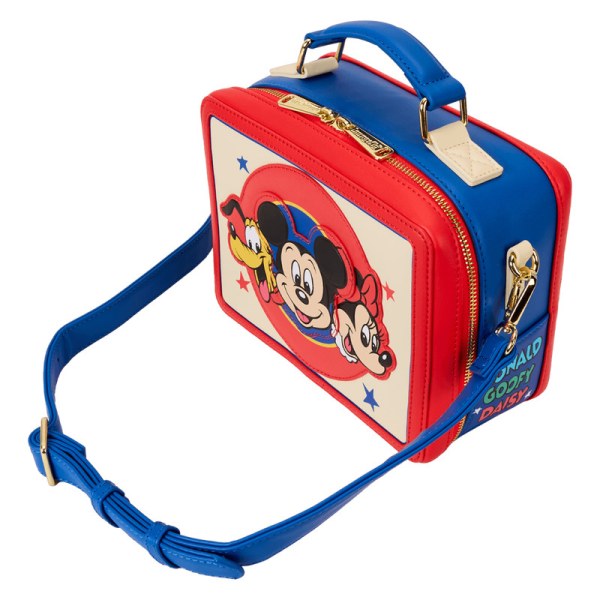 Sac à bandoulière boîte à lunch Mickey & Friends - DISNEY LOUNGEFLY