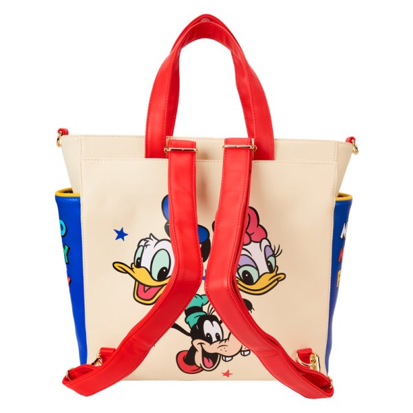 Convertible sac à dos et tote bag Mickey & Friends - DISNEY LOUNGEFLY