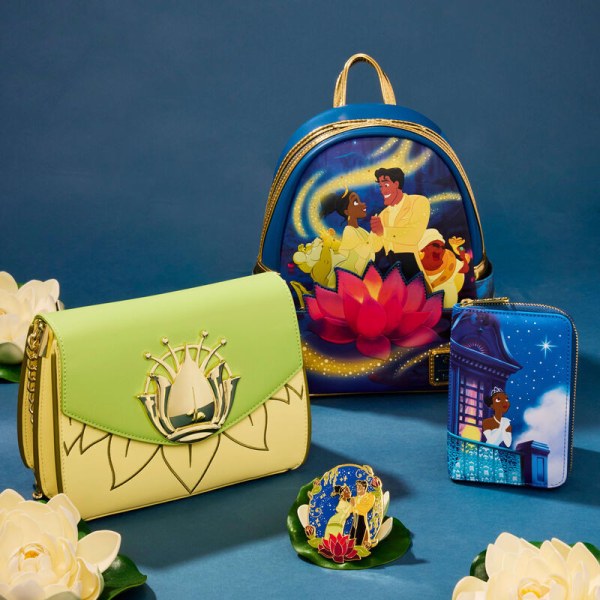 Pin offret collector phosphorescent Tiana & Naveen - DISNEY LOUNGEFLY La Princesse et la Grenouille 15e anniversaire