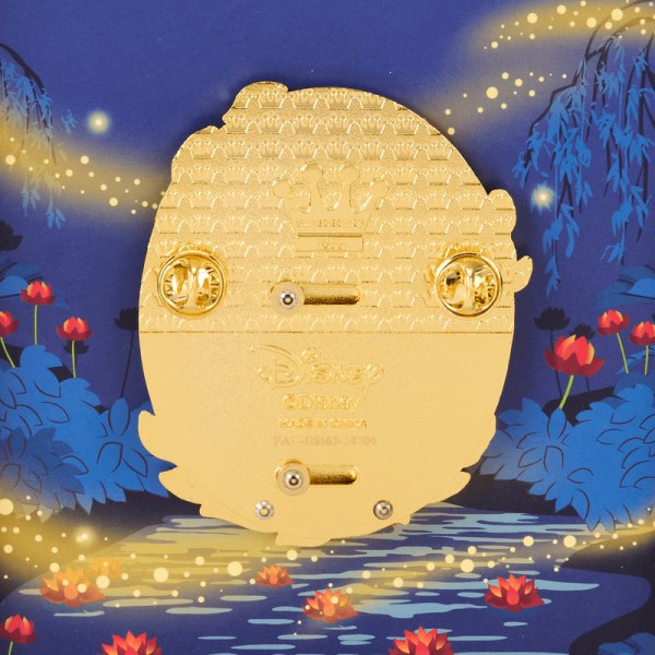 Pin offret collector phosphorescent Tiana & Naveen - DISNEY LOUNGEFLY La Princesse et la Grenouille 15e anniversaire