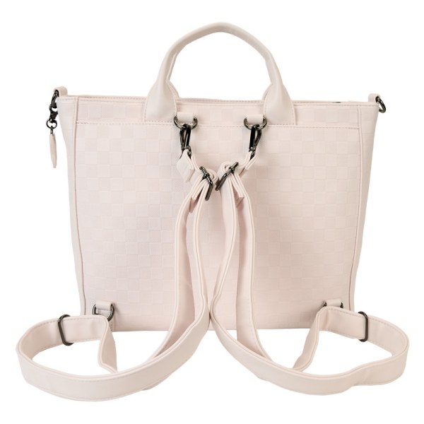 Convertible sac à dos et Tote bag à carreaux Minnie Mouse - DISNEY LOUNGEFLY