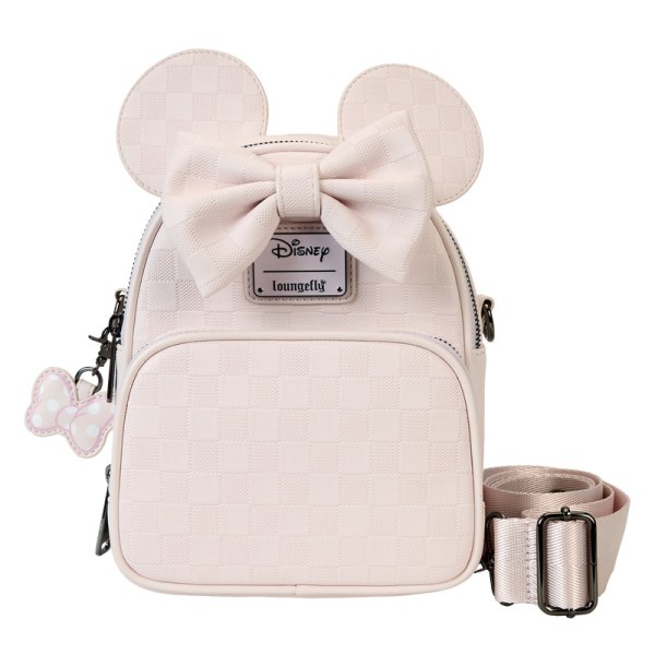 Convertible mini sac à dos et sac à bandoulière Minnie Mouse - DISNEY LOUNGEFLY