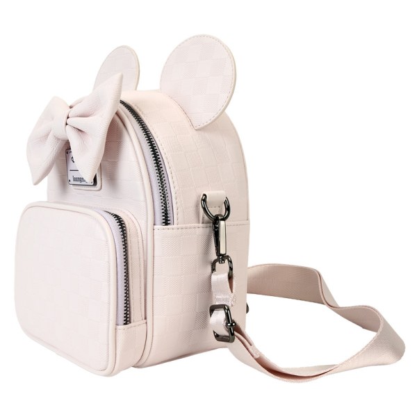 Convertible mini sac à dos et sac à bandoulière Minnie Mouse - DISNEY LOUNGEFLY