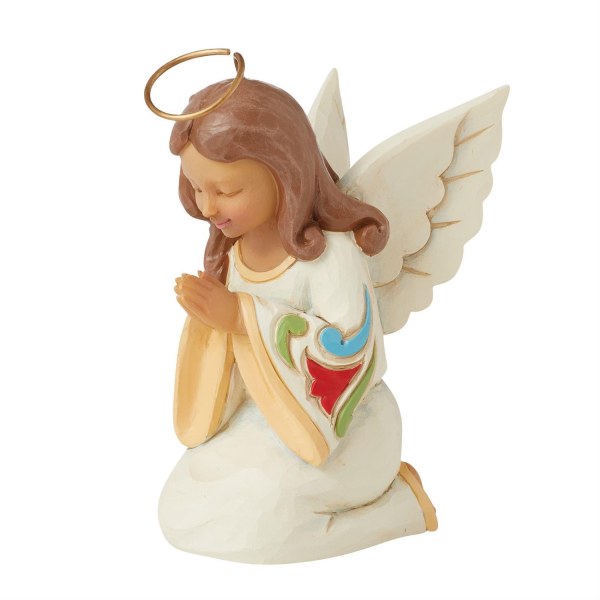 Mini figurine Ange en prière - Heartwood Creek