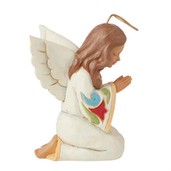 Mini figurine Ange en prière - Heartwood Creek