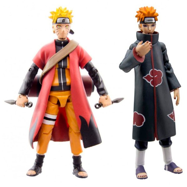 Coffret figurines Naruto vs Pain Sage Mode - Naruto Shippuden 25e anniversaire
