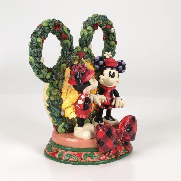 Diorama LED Mickey et Minnie - Disney Traditions