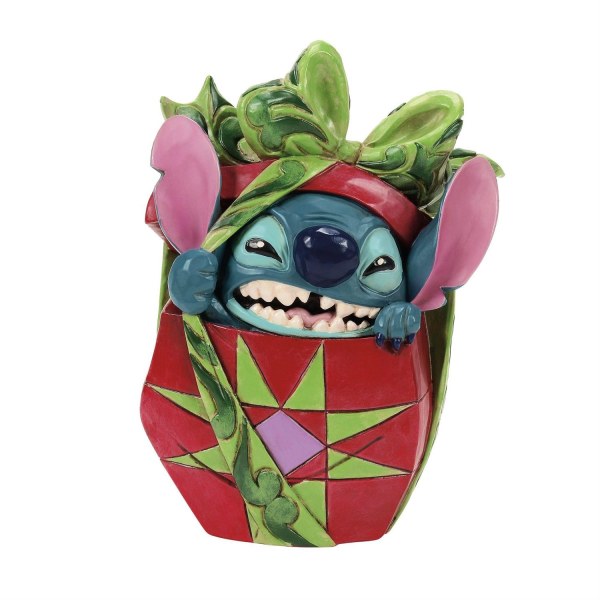 Stitch déchire le cadeau- Disney Traditions