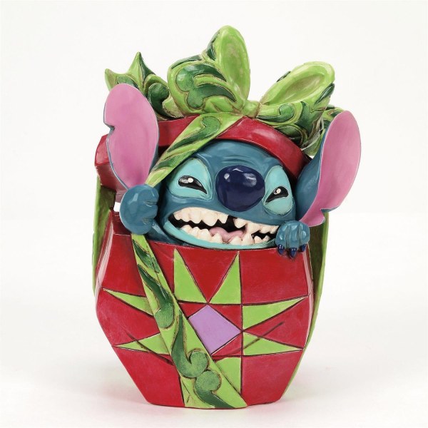 Stitch déchire le cadeau- Disney Traditions