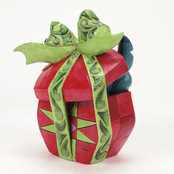 Stitch déchire le cadeau- Disney Traditions