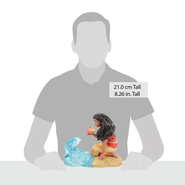 Vaiana avec une vague - Disney Showcase