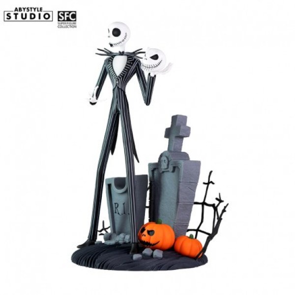 Figurine Jack effrayant au visage souriant - Disney L'Étrange Noël de Monsieur Jack