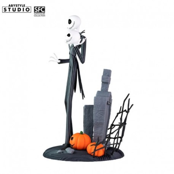 Figurine Jack effrayant au visage souriant - Disney L'Étrange Noël de Monsieur Jack