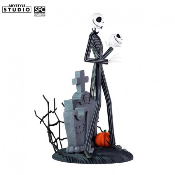 Figurine Jack effrayant au visage souriant - Disney L'Étrange Noël de Monsieur Jack