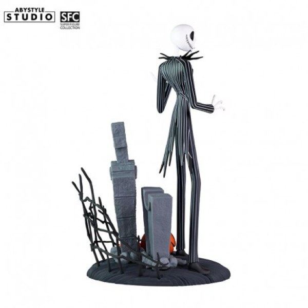 Figurine Jack effrayant au visage souriant - Disney L'Étrange Noël de Monsieur Jack
