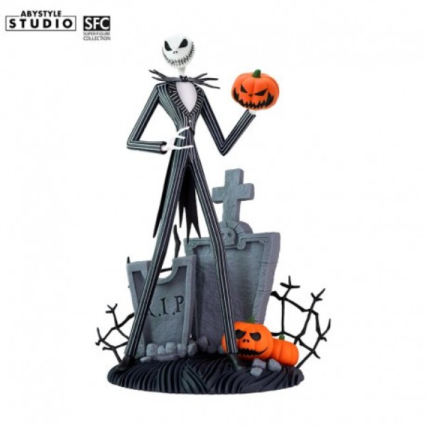 Figurine Jack effrayant au visage souriant - Disney L'Étrange Noël de Monsieur Jack