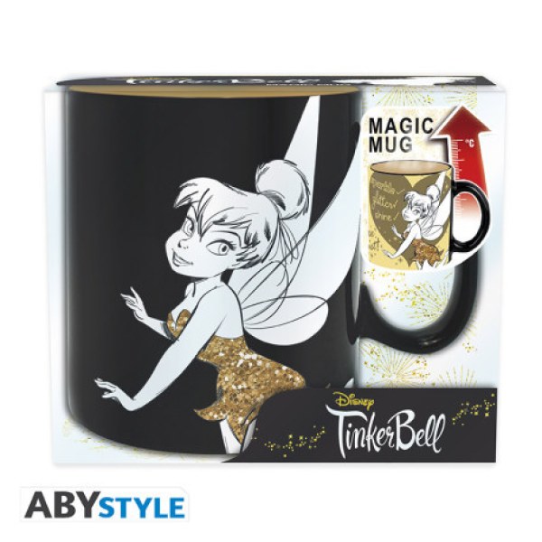 Mug thermo-réactif Clochette à paillettes - Disney