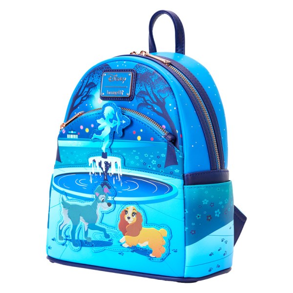 Mini sac à dos La Belle et le Clochard 70e anniversaire - DISNEY LOUNGEFLY