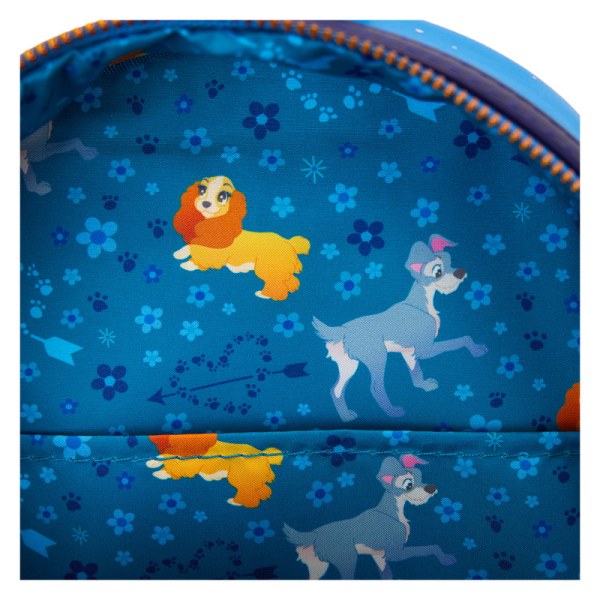 Mini sac à dos La Belle et le Clochard 70e anniversaire - DISNEY LOUNGEFLY