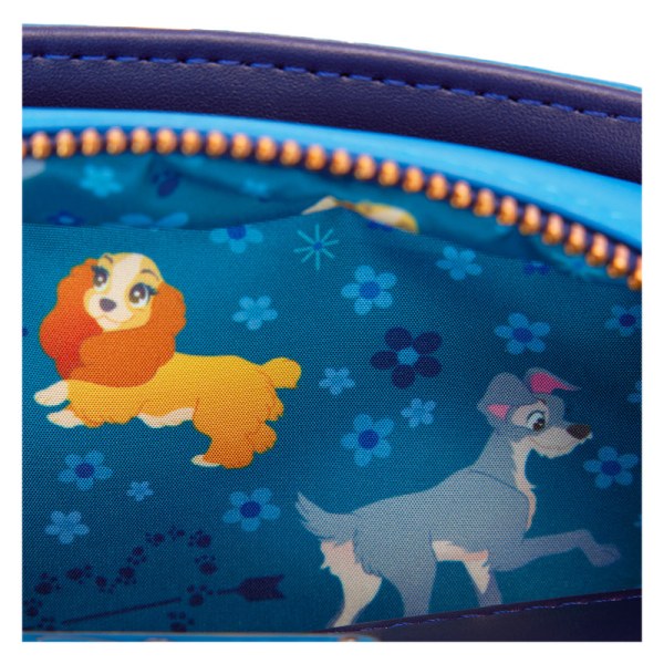 Sac à Bandoulière La Belle et le Clochard 70e anniversaire - DISNEY LOUNGEFLY