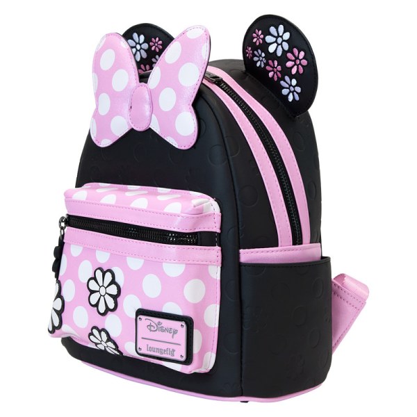 Mini sac à dos Minnie Mouse Floral Rock The Dots - DISNEY LOUNGEFLY