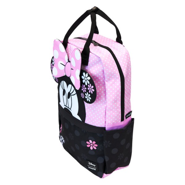Sac à dos en nylon à imprimé floral Minnie Mouse Rock The Dots - DISNEY LOUNGEFLY