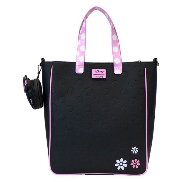 Tote bag avec porte-monnaie à motif floral Minnie Mouse Rock The Dots - DISNEY LOUNGEFLY
