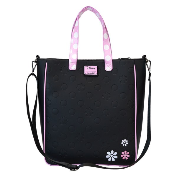 Tote bag avec porte-monnaie à motif floral Minnie Mouse Rock The Dots - DISNEY LOUNGEFLY