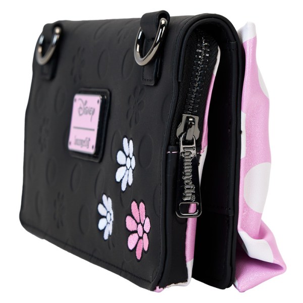 Sac à Bandoulière pochette Minnie Mouse Floral Rock The Dots - DISNEY LOUNGEFLY