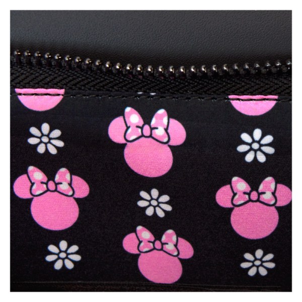 Sac à Bandoulière pochette Minnie Mouse Floral Rock The Dots - DISNEY LOUNGEFLY
