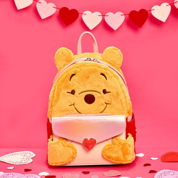 Mini sac à dos Winnie L'ourson et Porcinet lettre d'amour - DISNEY LOUNGEFLY