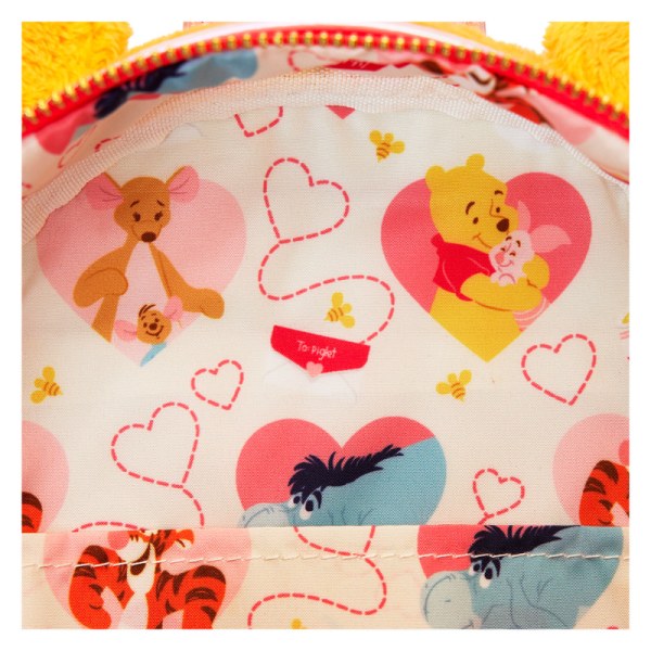 Mini sac à dos Winnie L'ourson et Porcinet lettre d'amour - DISNEY LOUNGEFLY