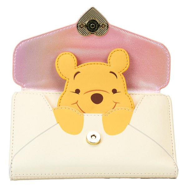 Portefeuille à deux volets Winnie L'ourson et Porcinet lettre d'amour - DISNEY LOUNGEFLY