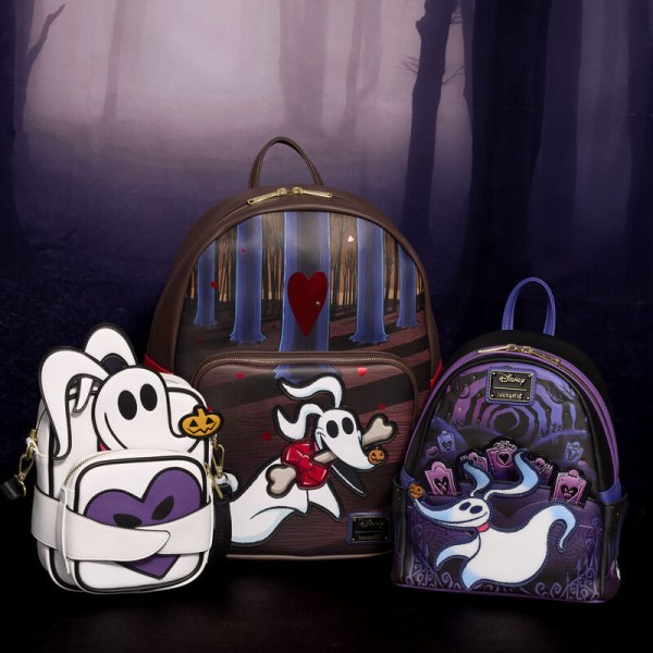 Sac à dos Zéro Holiday Doors - DISNEY LOUNGEFLY L'étrange Noël de Monsieur Jack