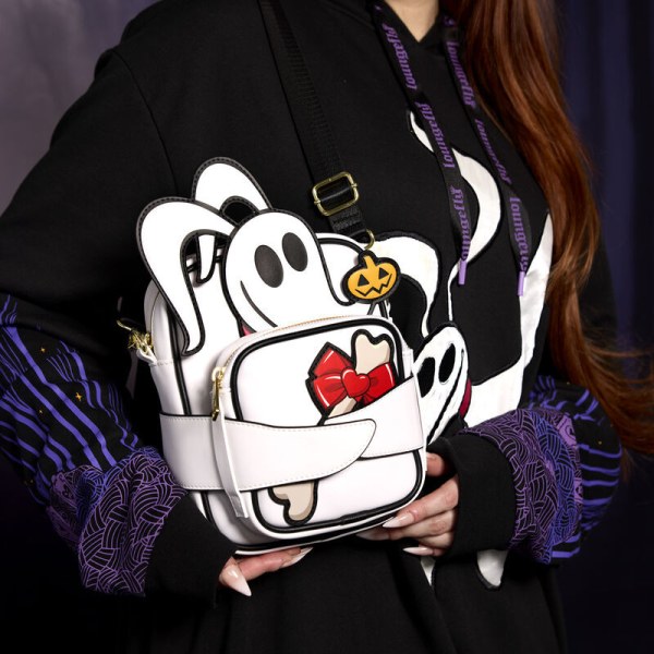 Sac à bandoulière avec porte-monnaie Zéro - DISNEY LOUNGEFLY L'étrange Noël de Monsieur Jack