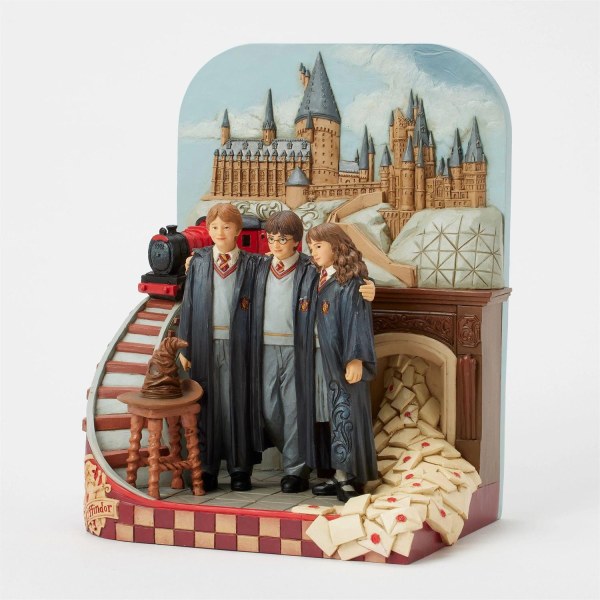 Le trio scène du château - Harry Potter