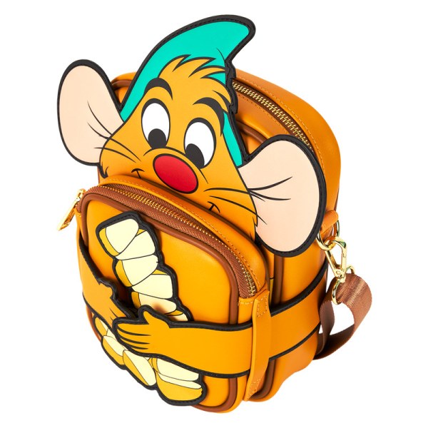 Sac à bandoulière avec porte-monnaie Gus Gus - DISNEY LOUNGEFLY Cendrillon 75e anniversaire