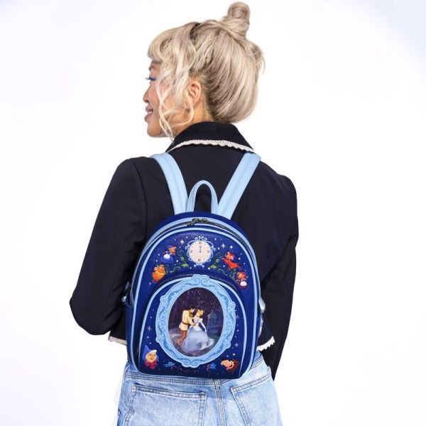 Mini sac à dos Lenticulaire Bal Royal - DISNEY LOUNGEFLY Cendrillon 75e anniversaire