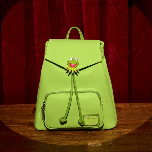Mini sac à dos à cordon Kermit la grenouille - DISNEY LOUNGEFLY Les Muppets
