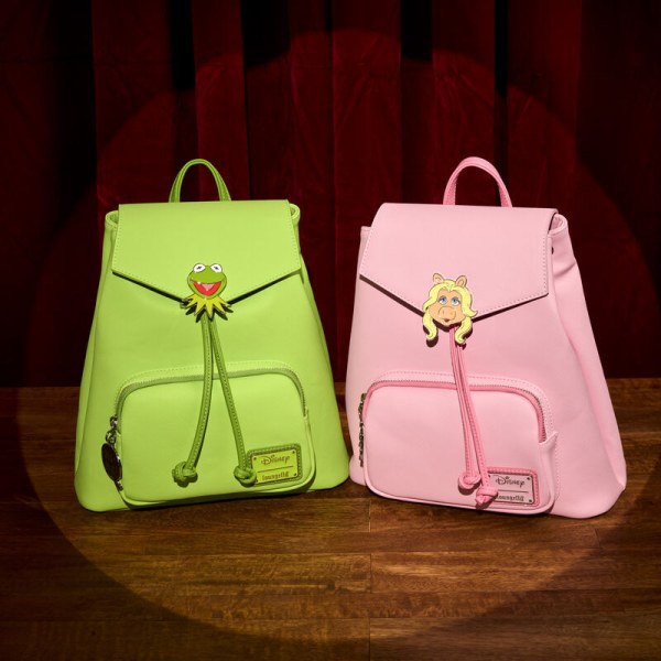 Mini sac à dos à cordon Kermit la grenouille - DISNEY LOUNGEFLY Les Muppets