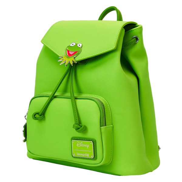 Mini sac à dos à cordon Kermit la grenouille - DISNEY LOUNGEFLY Les Muppets