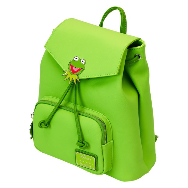 Mini sac à dos à cordon Kermit la grenouille - DISNEY LOUNGEFLY Les Muppets