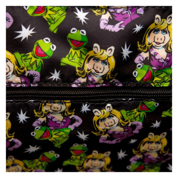 Mini sac à dos à cordon Kermit la grenouille - DISNEY LOUNGEFLY Les Muppets