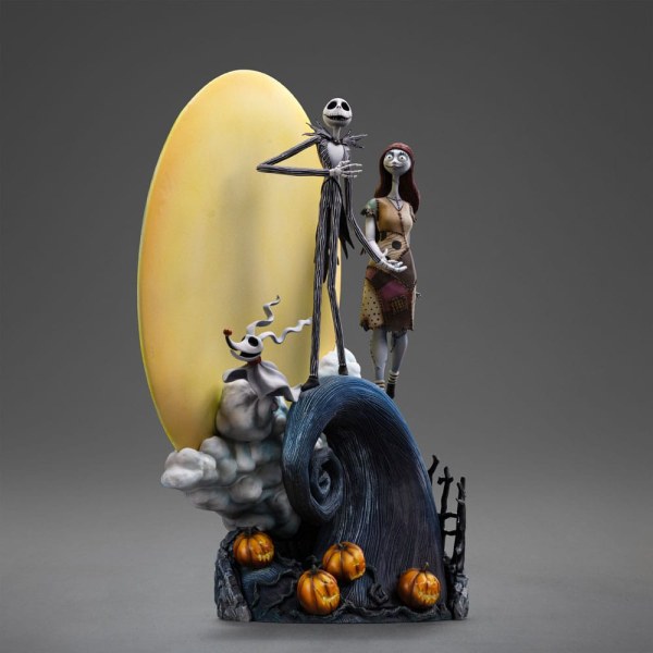 Jack et Sally Art Scale Deluxe - Disney L'étrange Noël de Monsieur Jack